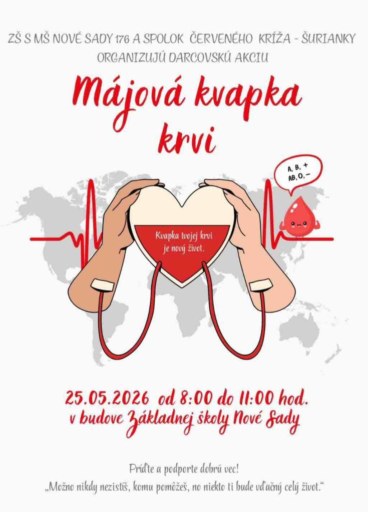 Májová kvapka krvi